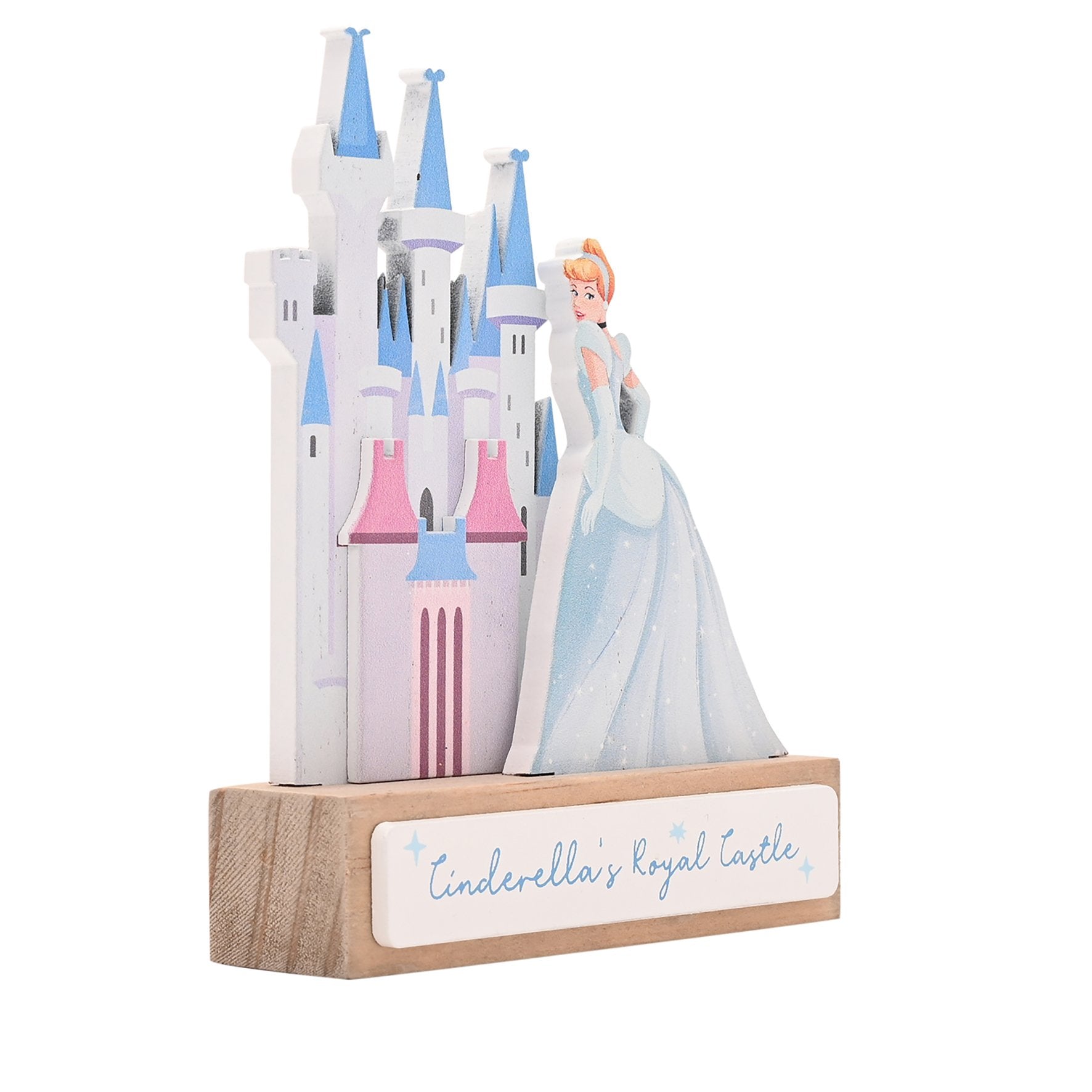 DISNEY PRINCESSES - Cendrillon - Mini Plaque Chateau bems