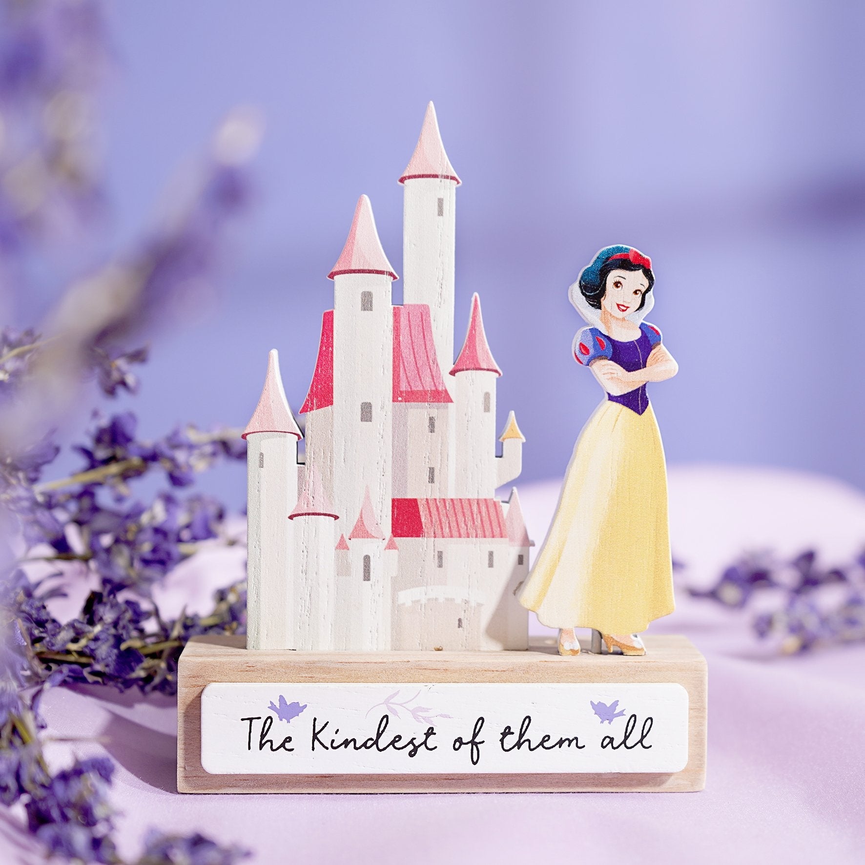 DISNEY PRINCESSES - Blanche-Neige - Mini Plaque Chateau bems