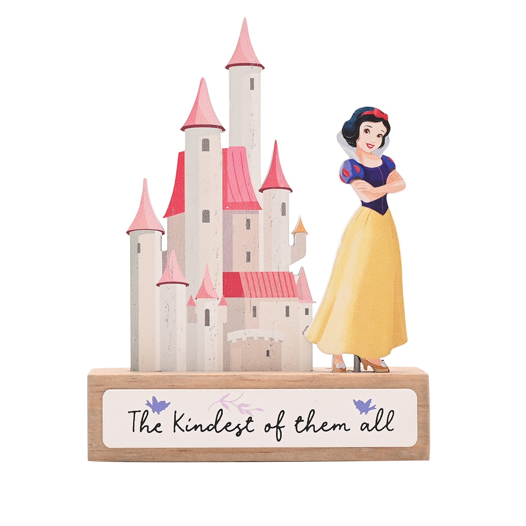 DISNEY PRINCESSES - Blanche-Neige - Mini Plaque Chateau bems