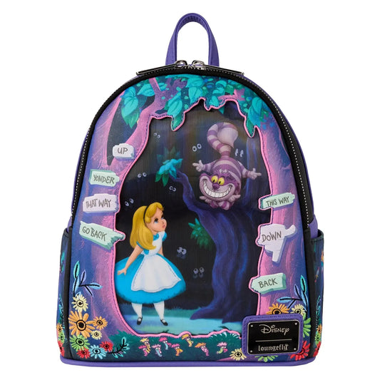 DISNEY - Alice au Pays des Merveilles - Mini Sac à Dos LoungeFly bems
