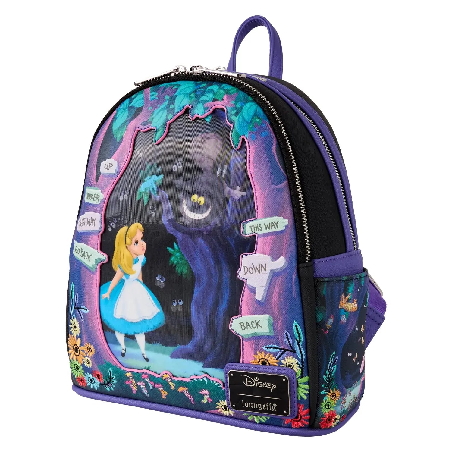 DISNEY - Alice au Pays des Merveilles - Mini Sac à Dos LoungeFly bems