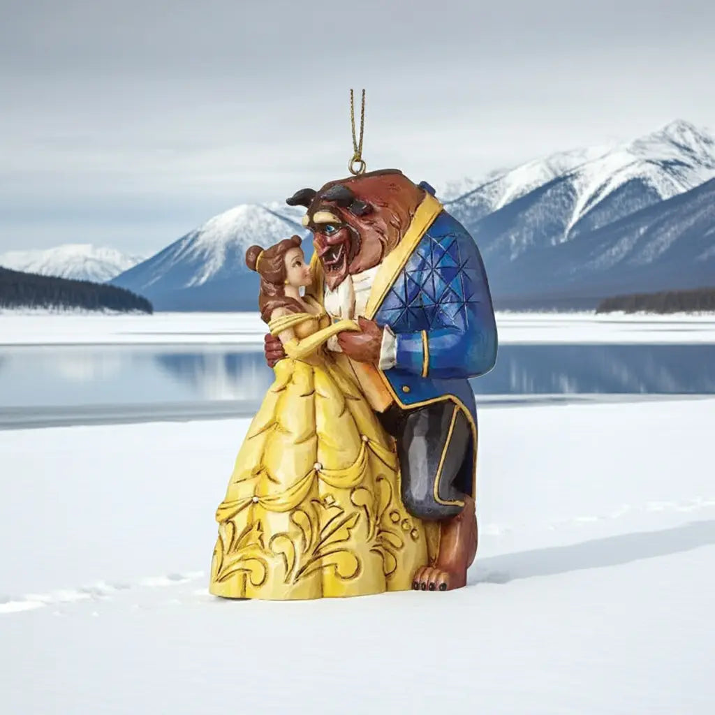DISNEY - Décoration à suspendre - La Belle et la Bête - '10x6x7' bems