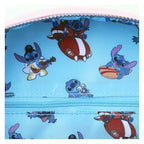 DISNEY - Jaase Stitch Colorblock - Mini Sac à Dos Loungefly Exclusive bems