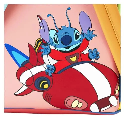 DISNEY - Jaase Stitch Colorblock - Mini Sac à Dos Loungefly Exclusive bems