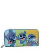 DISNEY - Jaase Stitch Colorblock - Portefeuille LoungeFly Exclusive bems