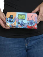 DISNEY - Jaase Stitch Colorblock - Portefeuille LoungeFly Exclusive bems