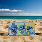 DISNEY - Jaase Stitch Colorblock - Portefeuille LoungeFly Exclusive bems