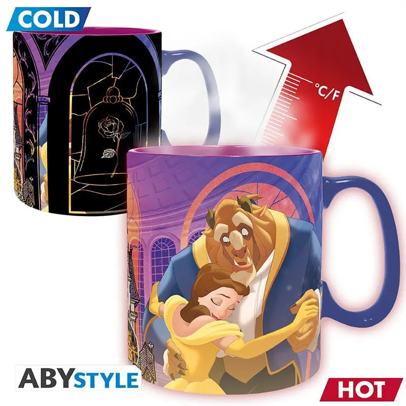 DISNEY - La Belle et la Bête - Mug thermoréactif 460ml bems