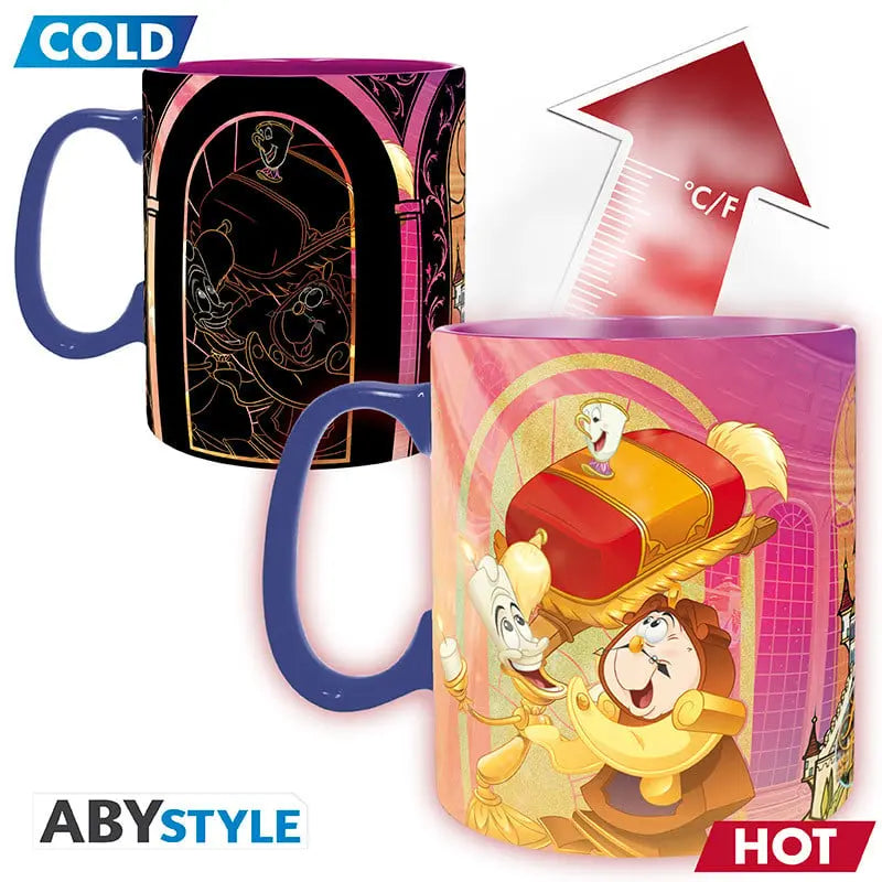 DISNEY - La Belle et la Bête - Mug thermoréactif 460ml bems