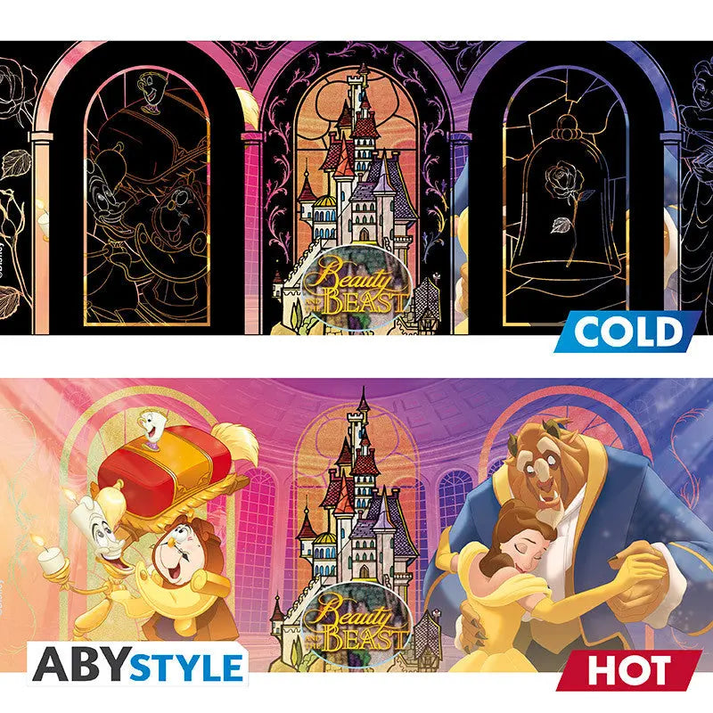 DISNEY - La Belle et la Bête - Mug thermoréactif 460ml bems
