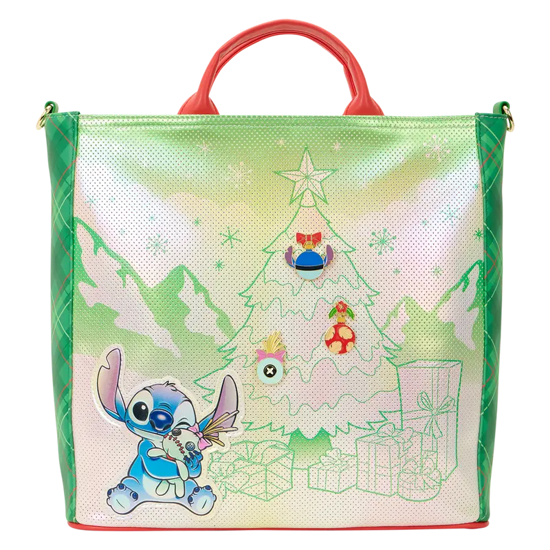 DISNEY - Lilo & Stitch "Holiday" - Tote Bag LoungeFly bems