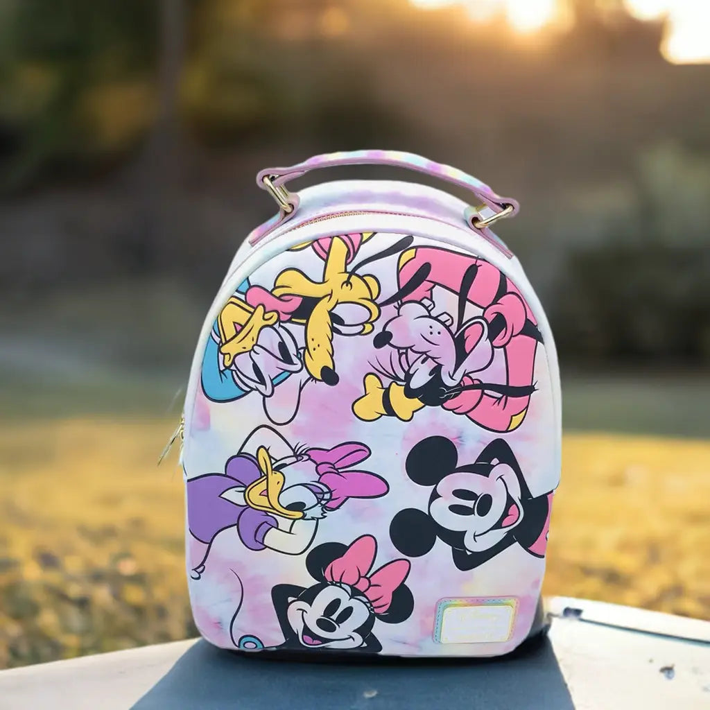 DISNEY-Mickey Friends Tiedye-Loungefly bems