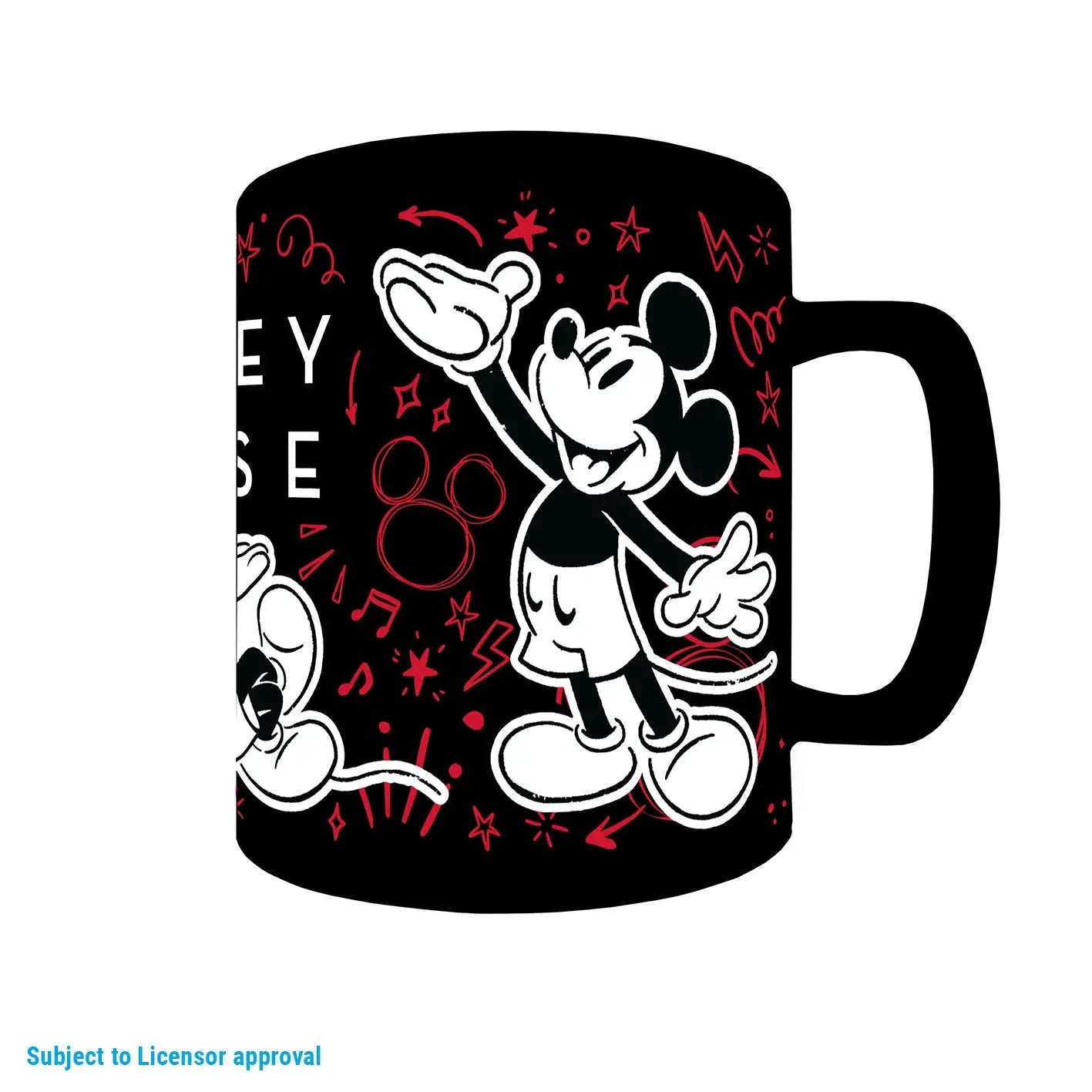 DISNEY - Mickey - Fuzzy Mug 440ml bems