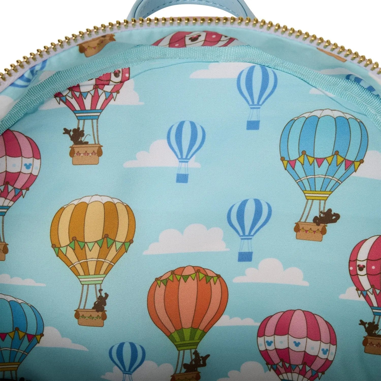 DISNEY - Mickey "Hot air balloon" - Mini Sac à Dos LoungeFly bems