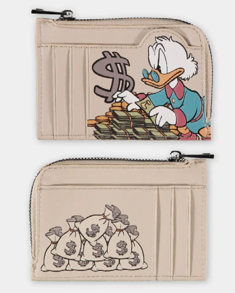 DISNEY - Oncle Picsou - Porte-Cartes Beige bems