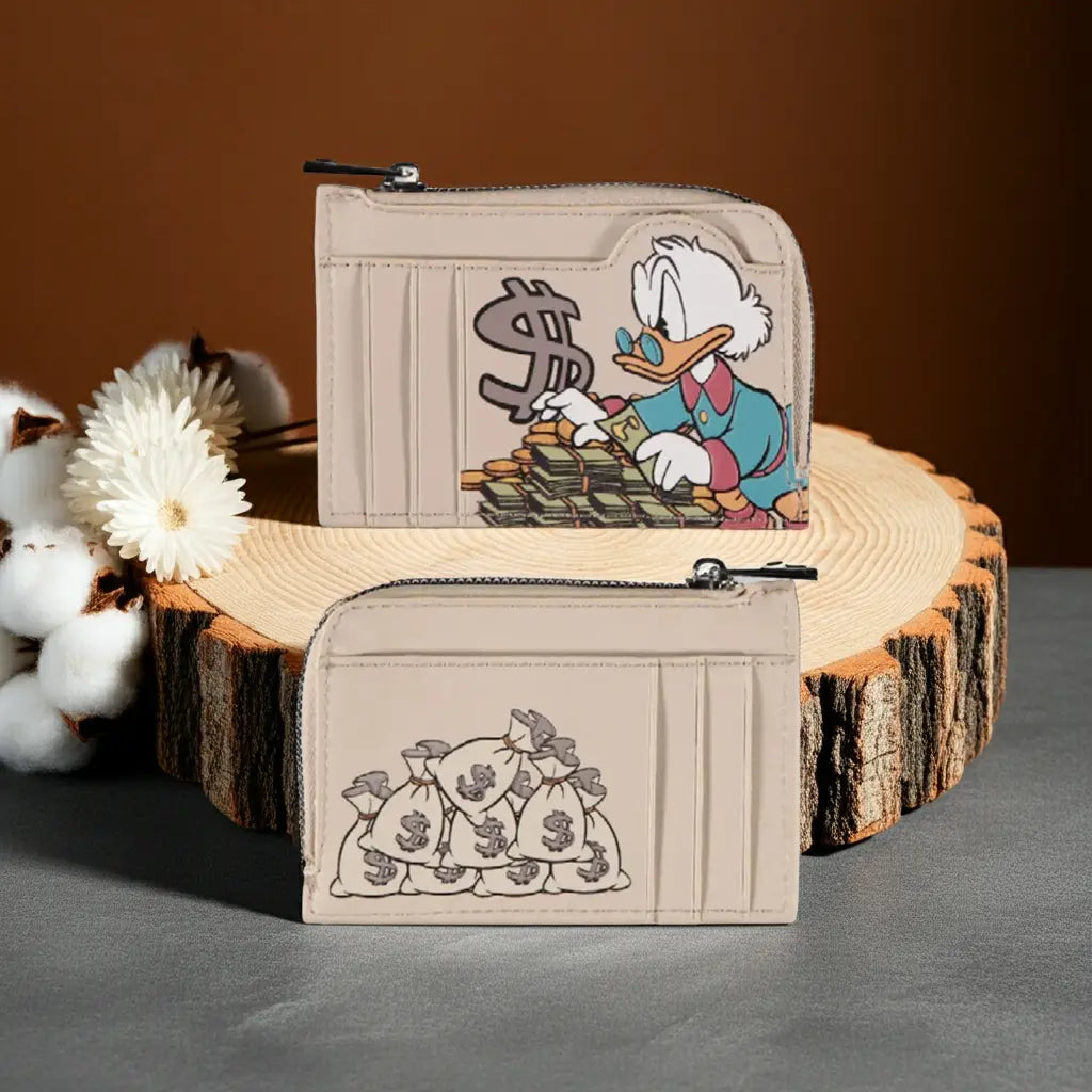 DISNEY - Oncle Picsou - Porte-Cartes Beige bems