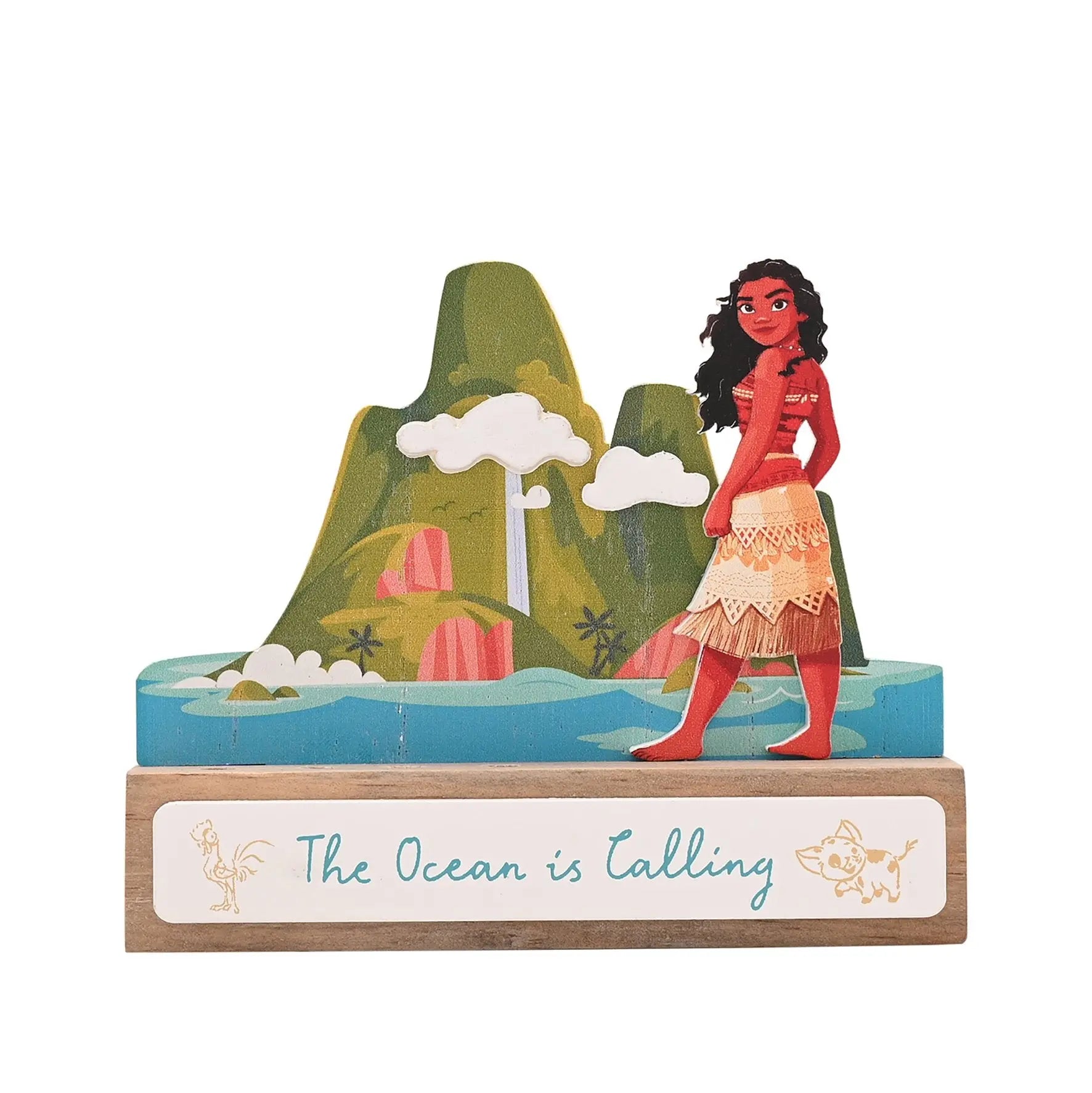 DISNEY PRINCESSES - Vaiana - Mini Plaque Chateau bems