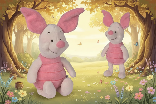 DISNEY - Peluche Porcinet - 25cm bems