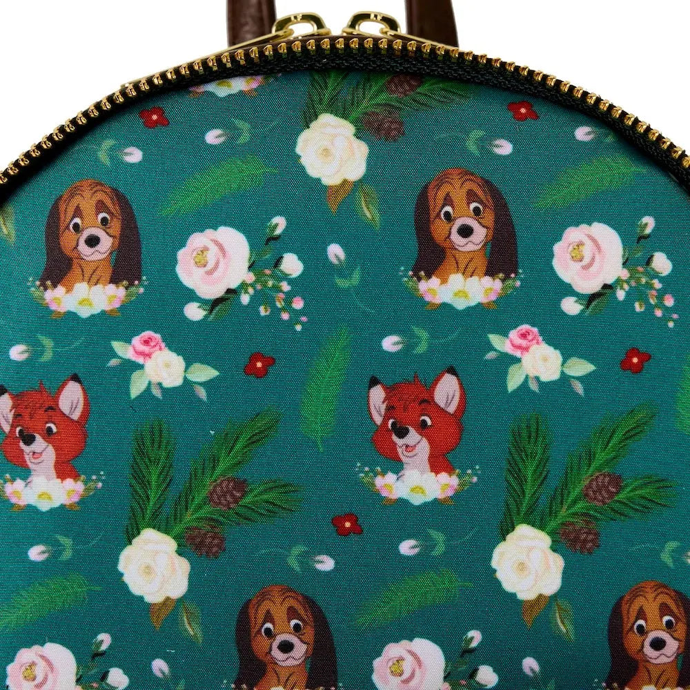DISNEY - Rox et Rouky - Mini Sac à Dos LoungeFly bems
