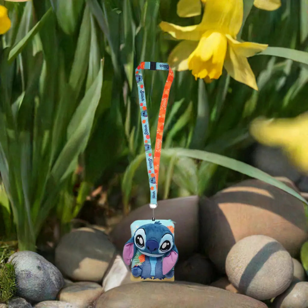 DISNEY - Stitch Sitting "Deluxe" - Lanyard avec pochette porte-cartes bems