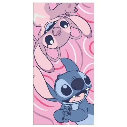 DISNEY - Stitch & Angel - Serviette de Plage 70x140cm bems