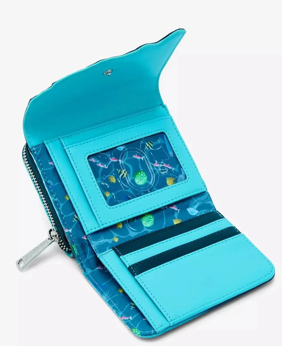 DISNEY - Vaiana "Water flow" - Portefeuille LoungeFly 'Exclusive' bems