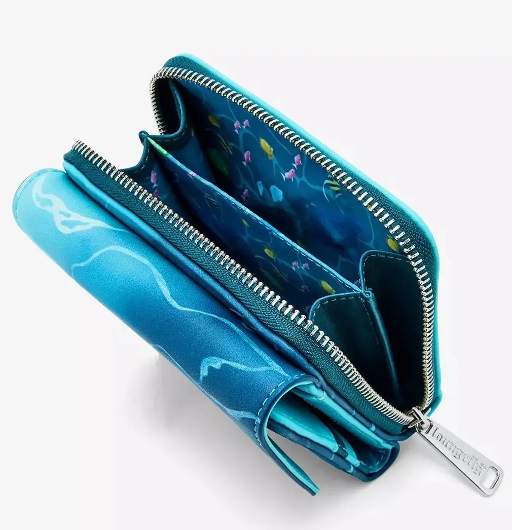 DISNEY - Vaiana "Water flow" - Portefeuille LoungeFly 'Exclusive' bems