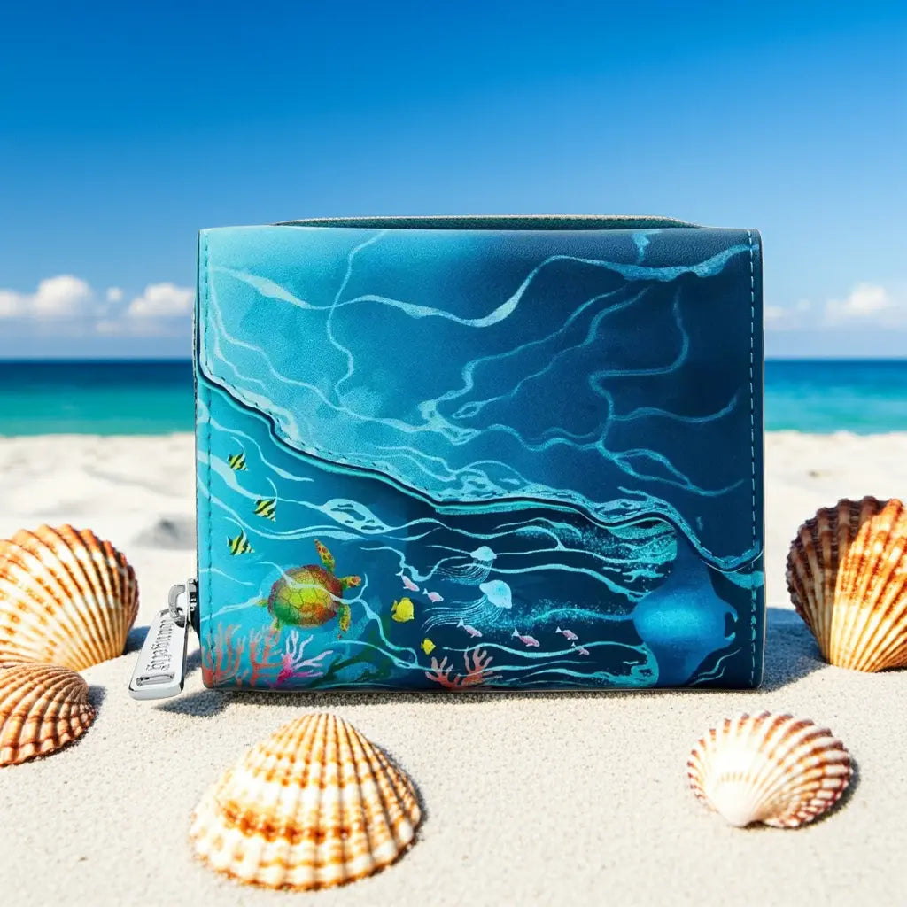 DISNEY - Vaiana "Water flow" - Portefeuille LoungeFly 'Exclusive' bems