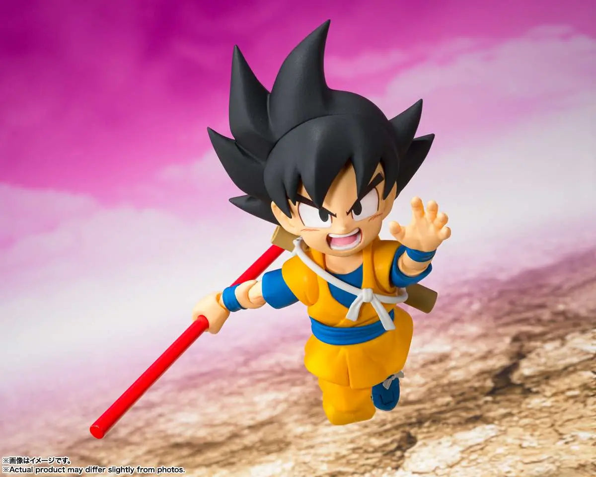 DRAGON BALL DAIMA - Mini Son Goku - Figurine S.H. Figuarts 7cm bems