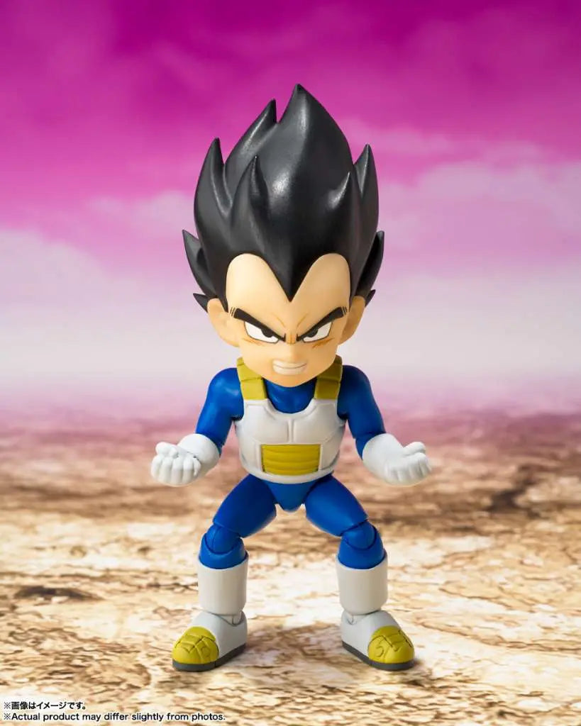 DRAGON BALL DAIMA - Mini Vegeta - Figurine S.H. Figuarts 7cm bems