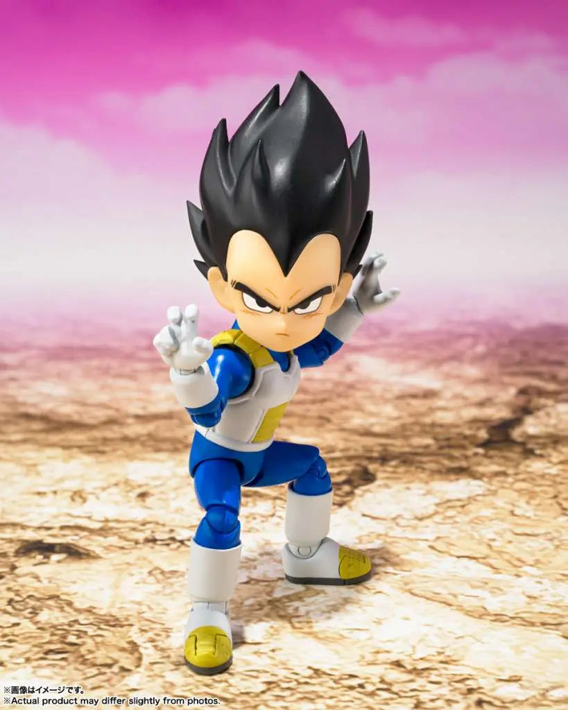 DRAGON BALL DAIMA - Mini Vegeta - Figurine S.H. Figuarts 7cm bems
