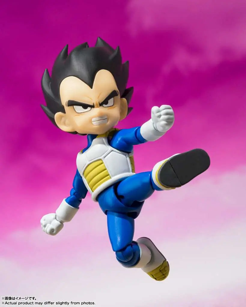 DRAGON BALL DAIMA - Mini Vegeta - Figurine S.H. Figuarts 7cm bems