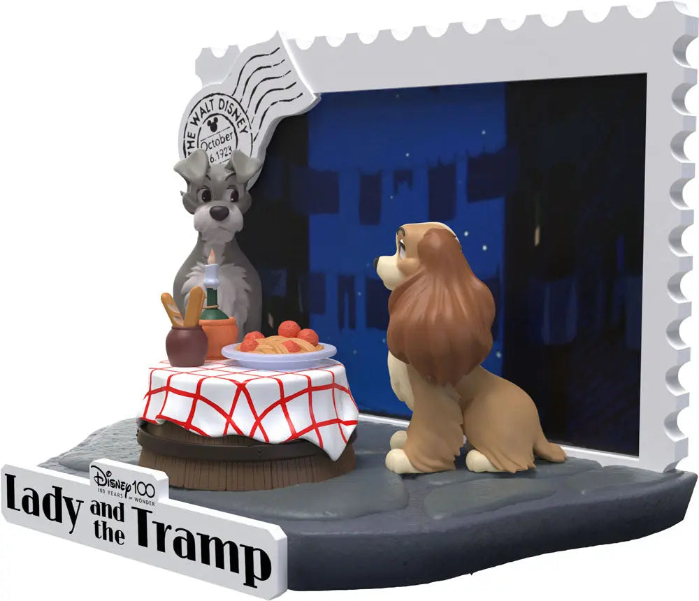 Diorama La Belle et le Clochard bems