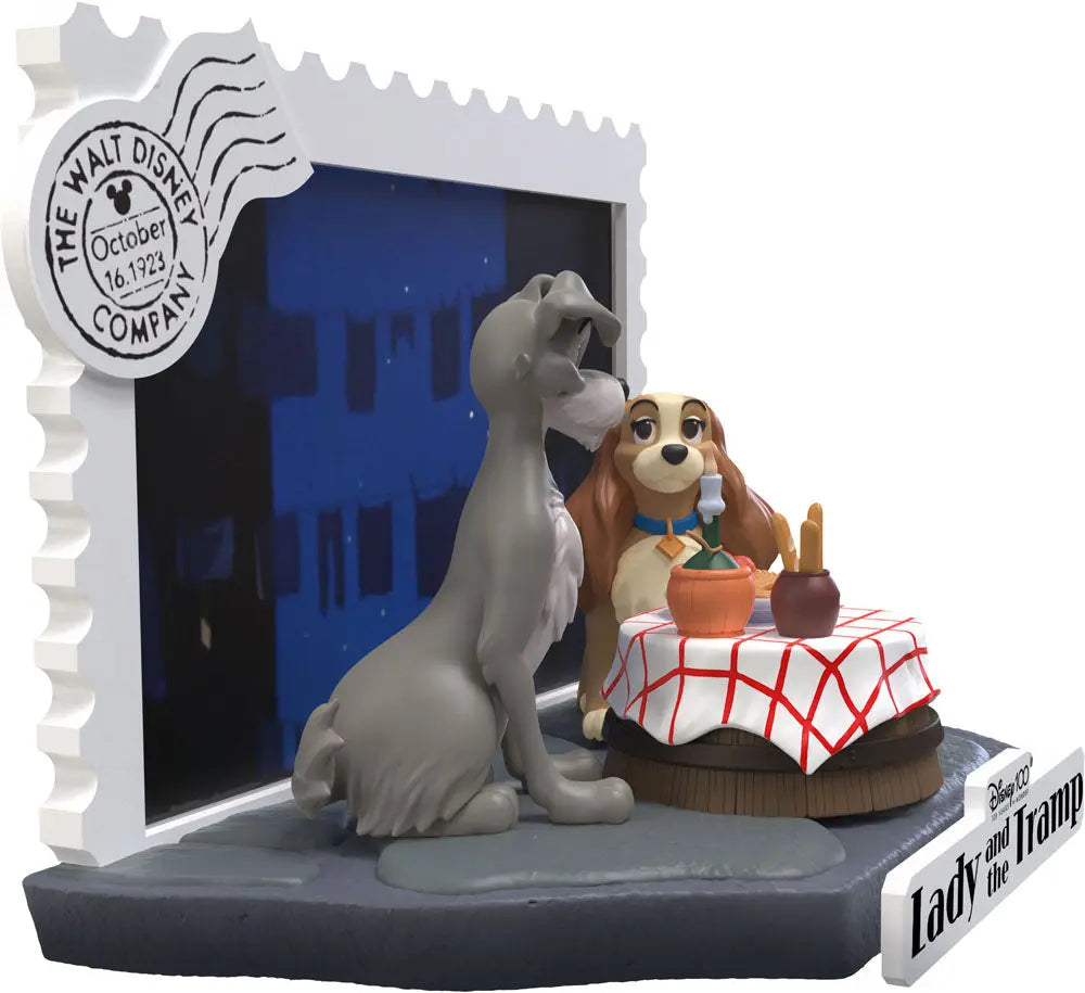 Diorama La Belle et le Clochard bems