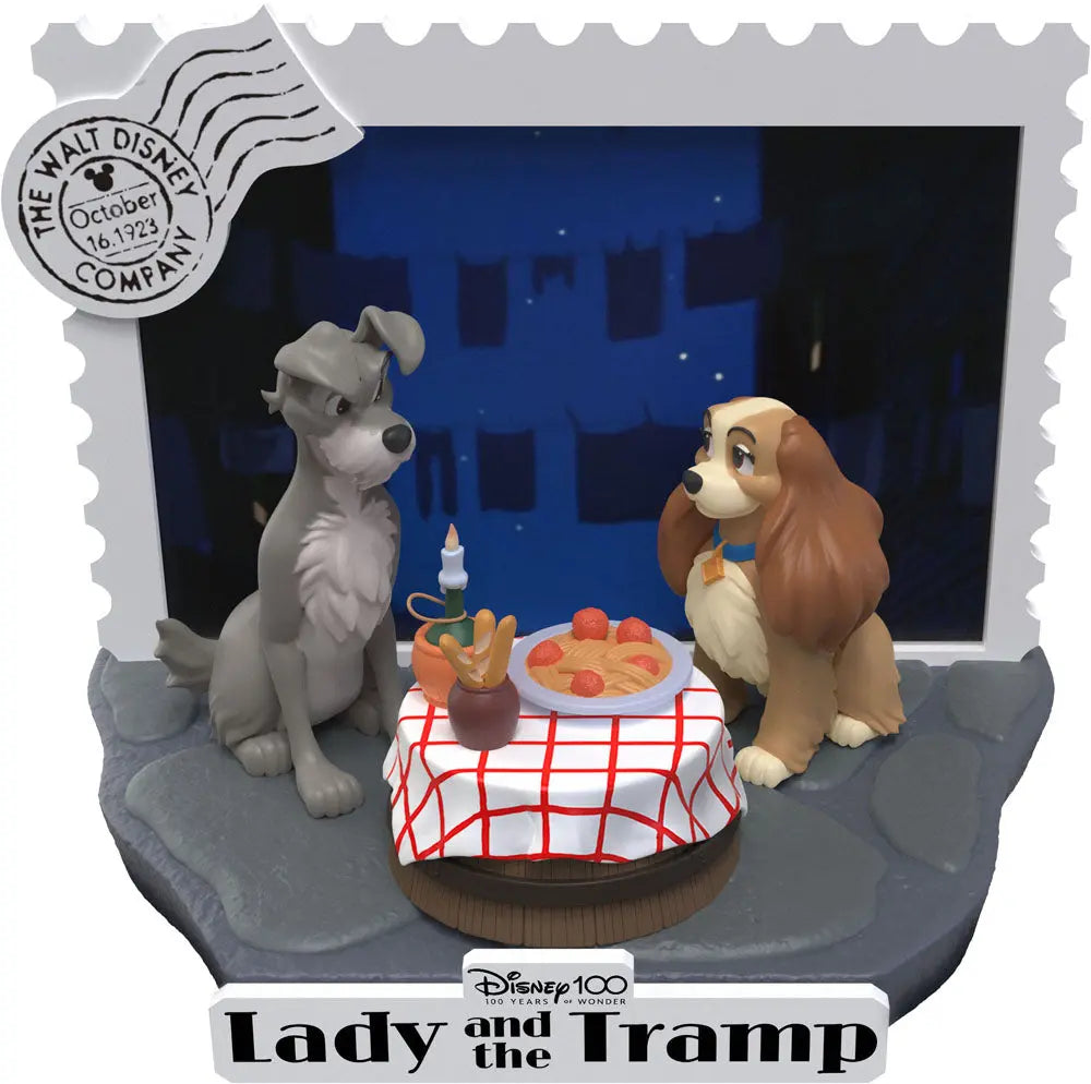 Diorama La Belle et le Clochard bems