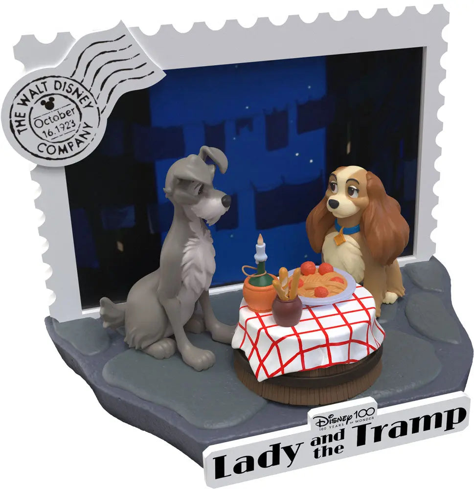 Diorama La Belle et le Clochard bems