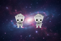 GROOT - 1 Paire de Clous d'Oreilles en Argent 925 peershardy