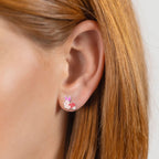 WINNIE L'OURSON - Porcinet - 1 Paire de Clous d'Oreilles en Argent bems