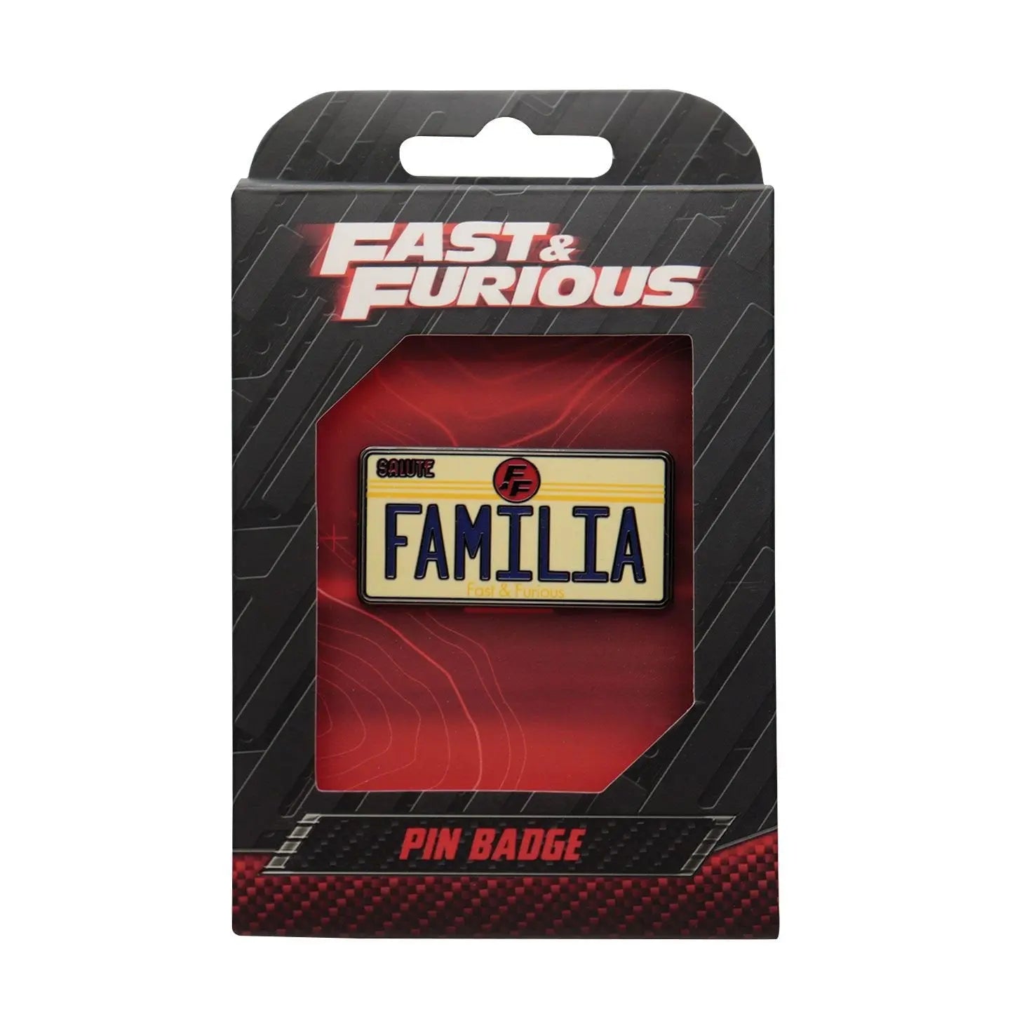 FAST & FURIOUS - Familia License Plate - Pin's Edition Limitée bems