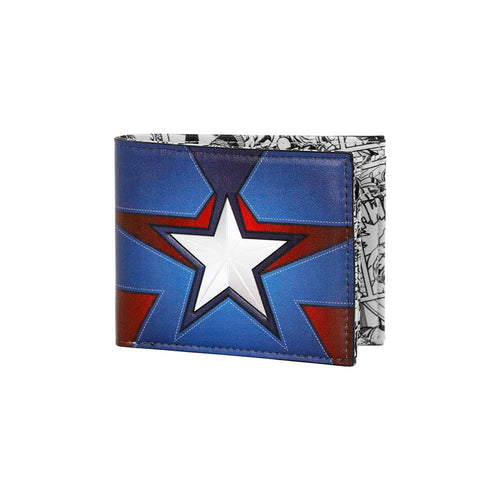CAPTAIN AMERICA - Comics - Portefeuille à 2 Volets bems