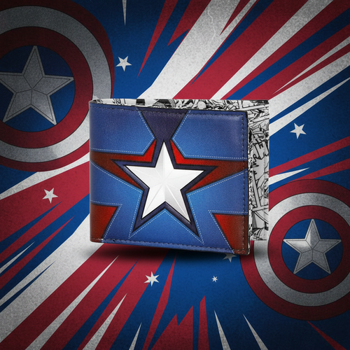 CAPTAIN AMERICA - Comics - Portefeuille à 2 Volets bems