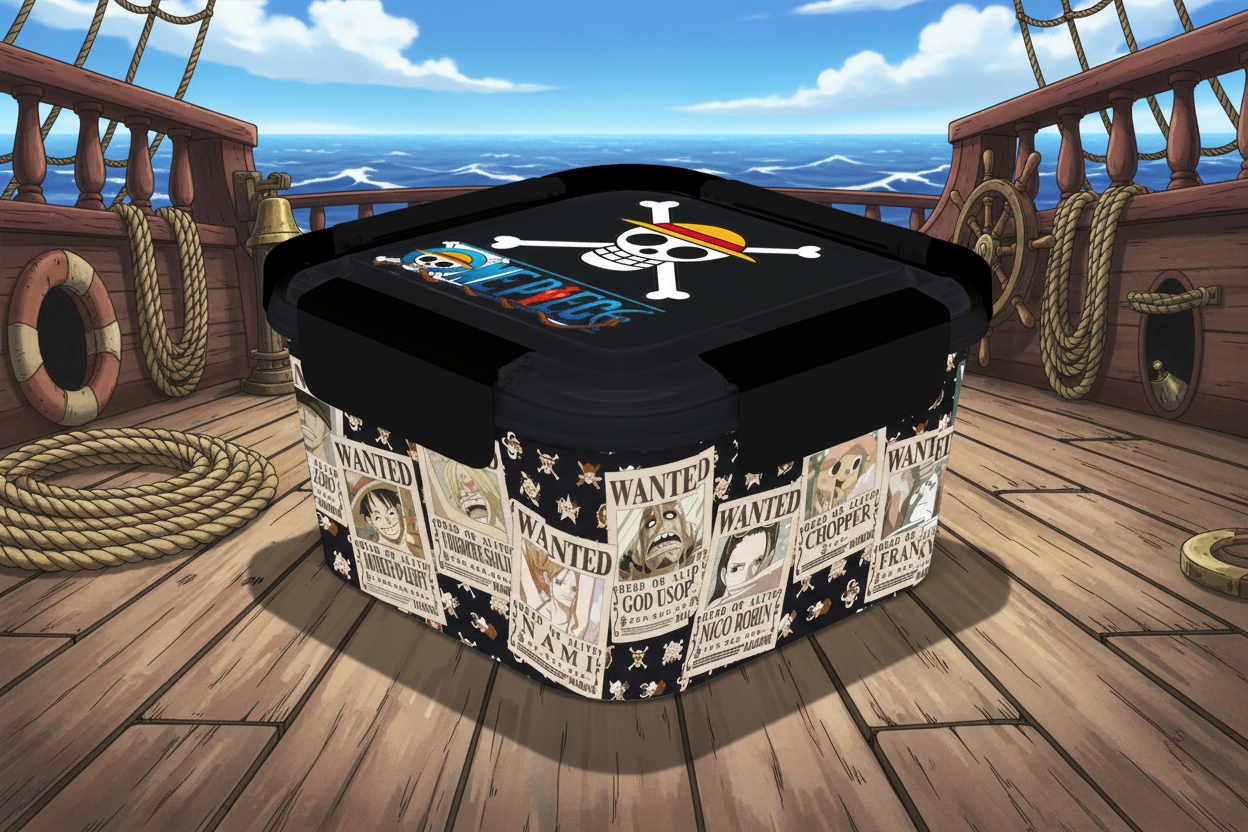 ONE PIECE - Wanted - Boîtes à lunch 1810ml bems