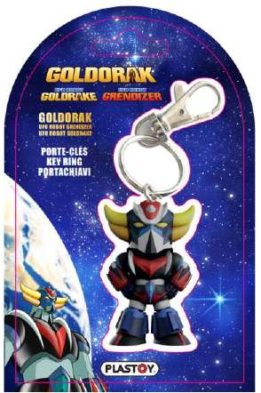 GOLDORAK - Chibi Goldorak - Porte-clé 6.5cm plastoy