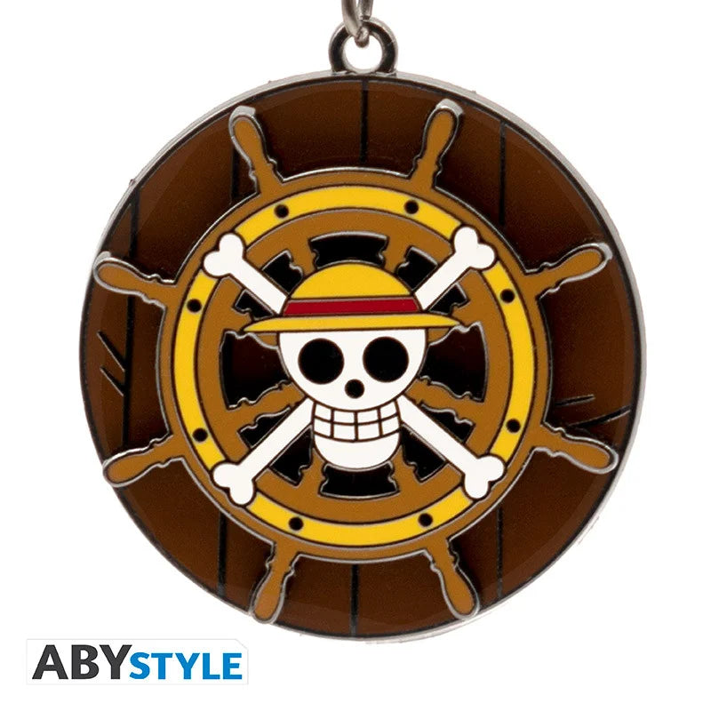 ONE PIECE - Porte-Cles Metal - Barre du Thousand Sunny bems