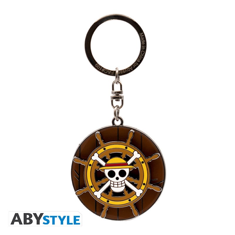 ONE PIECE - Porte-Cles Metal - Barre du Thousand Sunny bems