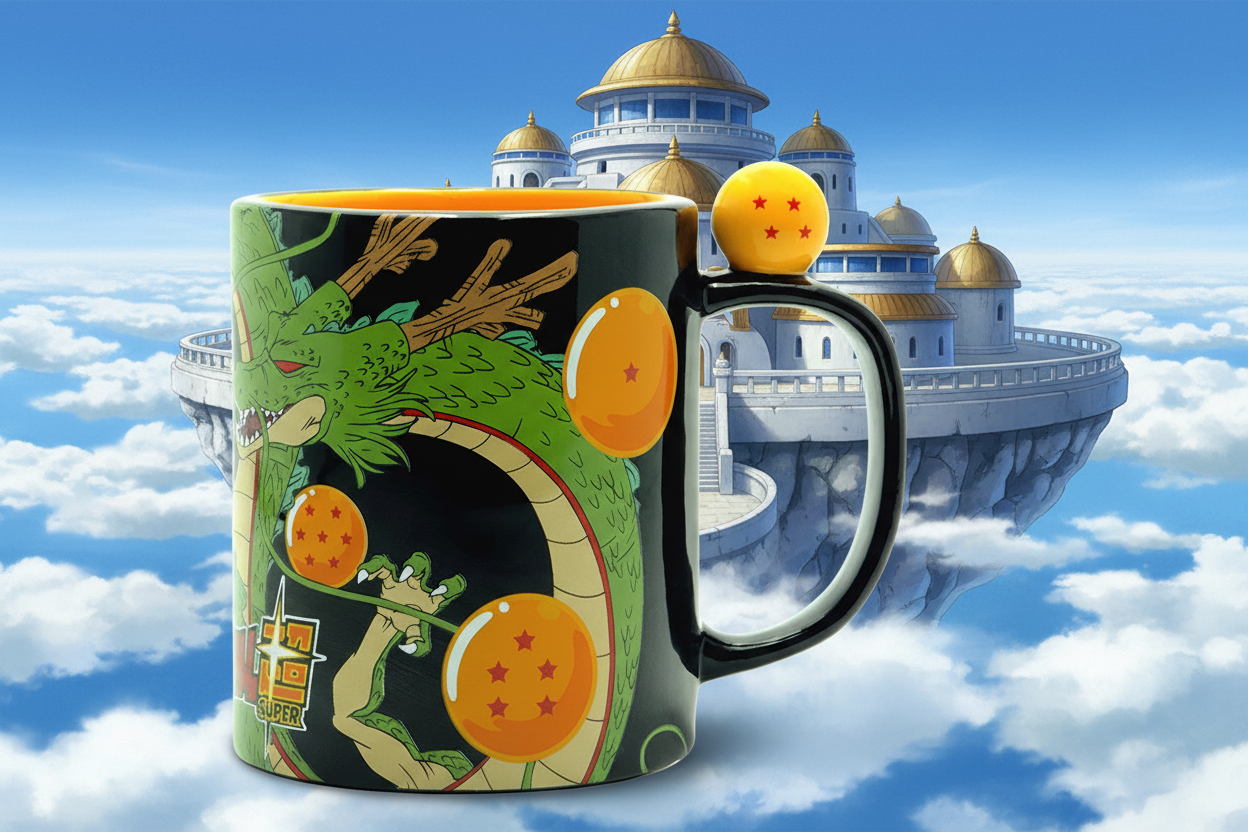 DRAGON BALL SUPER - Shenron & Boules de cristal - Mug 3D 460ml bems