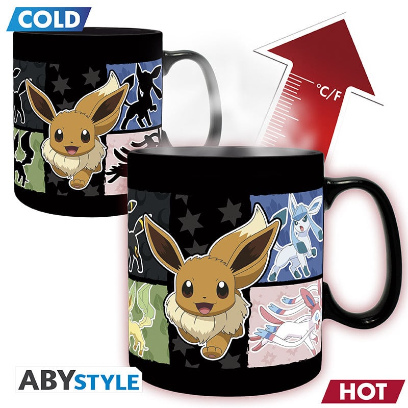POKEMON - Evoli - Mug thermoréactif 460ml bems