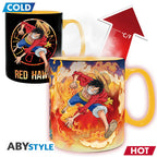 ONE PIECE - Luffy & Sabo - Mug thermoréactif 460ml bems