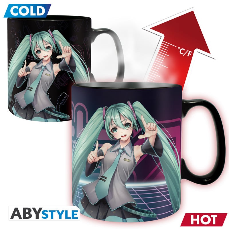HATSUNE MIKU - Hatsune Miku - Mug thermoréactif 460ml bems
