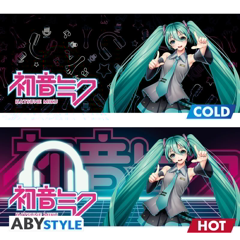 HATSUNE MIKU - Hatsune Miku - Mug thermoréactif 460ml bems